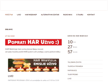 Tablet Screenshot of hrvatski-astroloski-radio.com